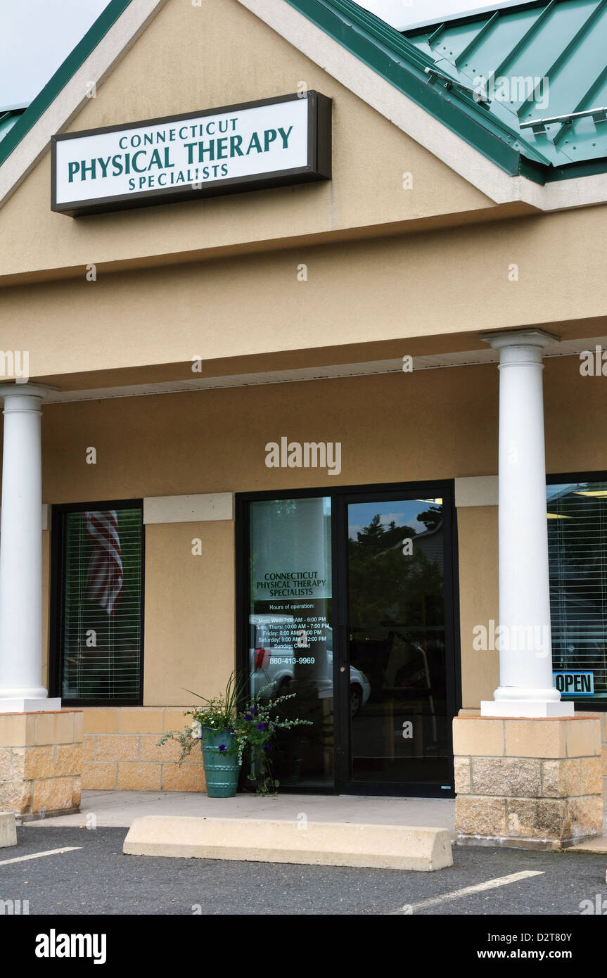 Physical therapy clinic, Avon, Connecticut , USA Stock Photo Alamy