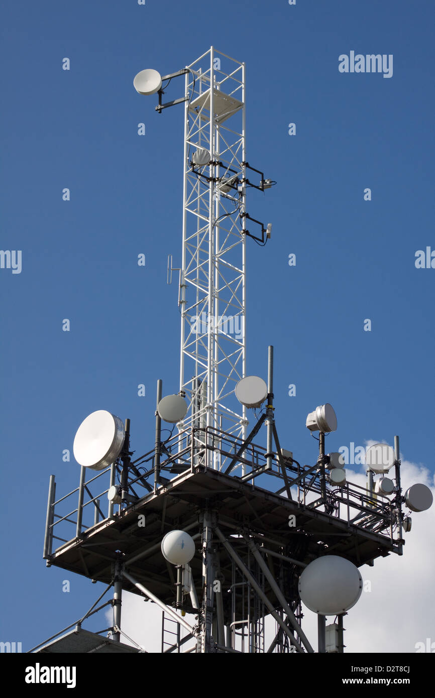 Mast for telephony Stock Photo