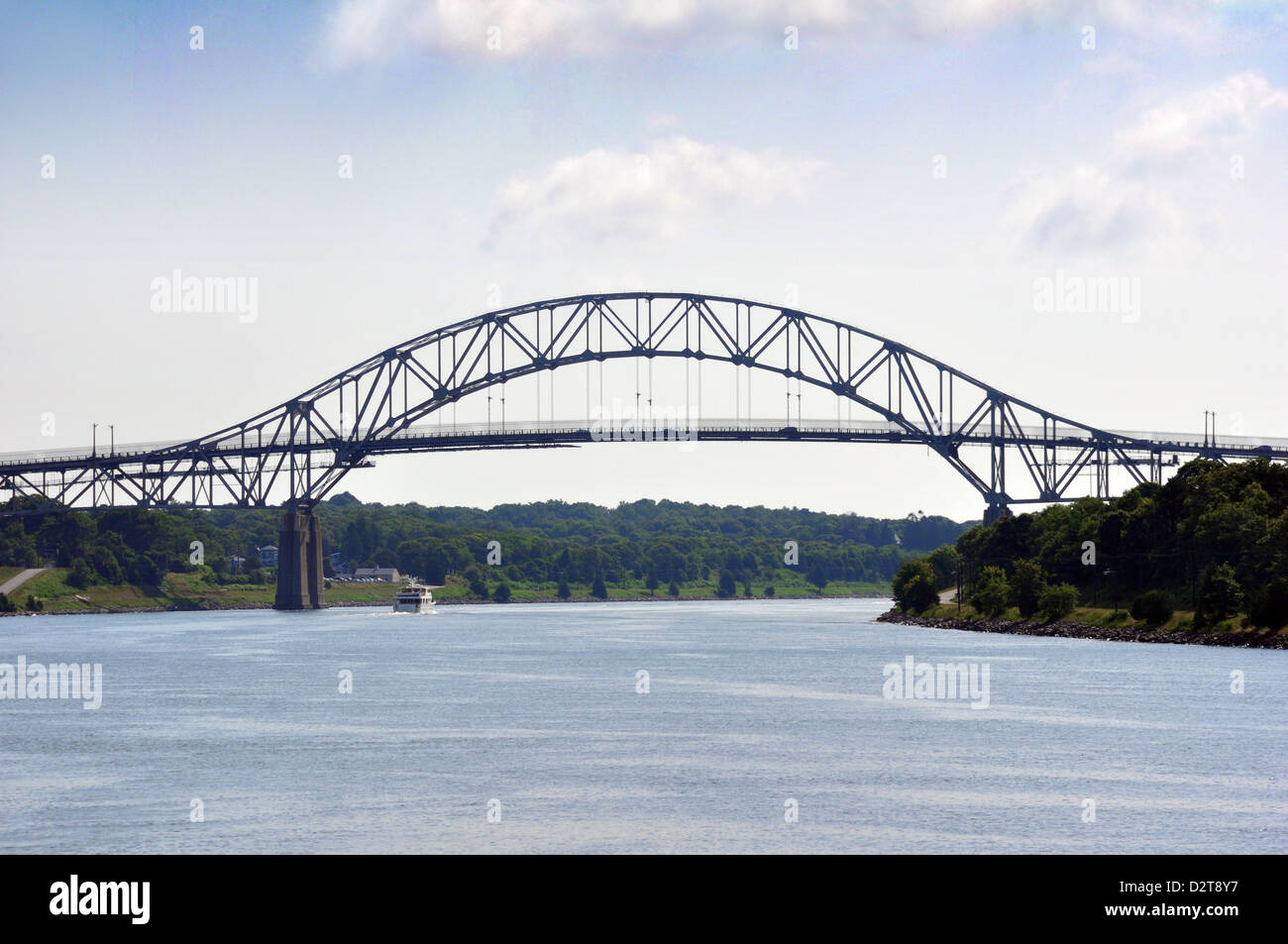 Bourne Bridge, Cape Cod Canal, Massachusetts, USA Stock Photo Alamy