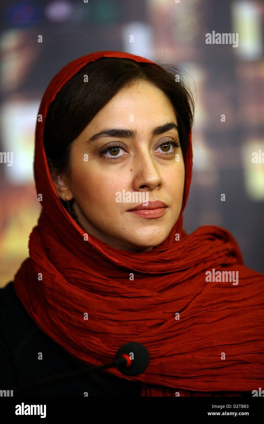 TEHRAN, IRAN: Actress Bahareh Kian Afshar at Day 1 of the 31th  International Fajr Film Festival on January 31, 2013 in Tehran, Iran.  Organized by the Ministry of Culture and Islamic Guidance,