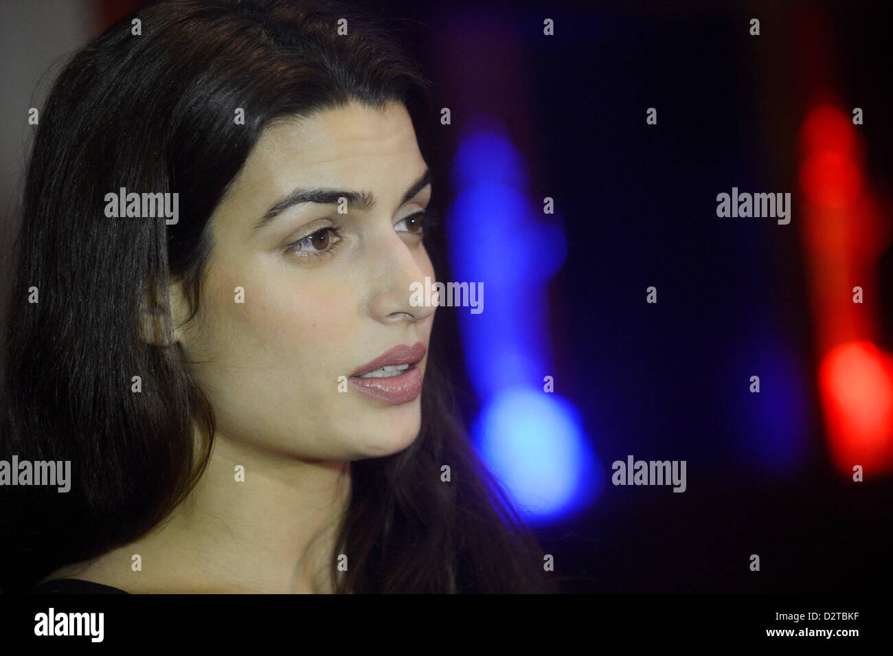 Prague, Czech Republic 1st February 2013. Actress Tonia Sotiropoulou