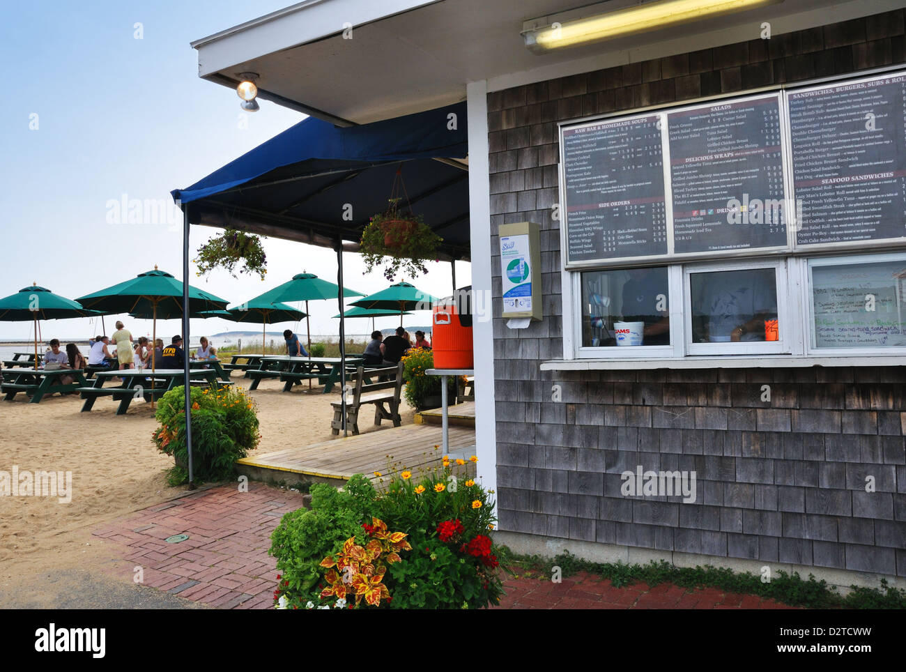 Mac's Seafood Market Seafood takeout restaurant, Cape Cod
