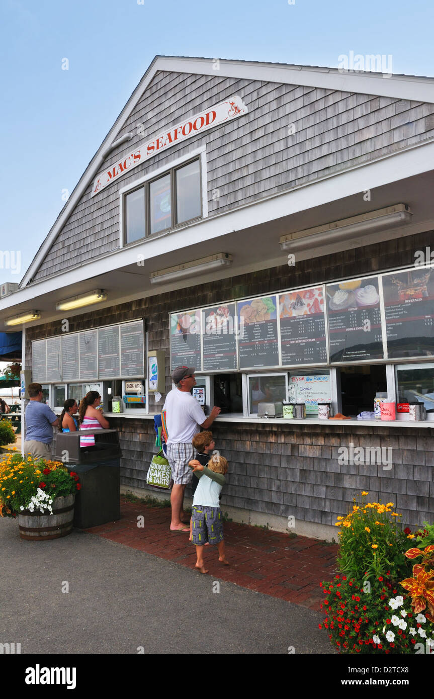 Mac's Seafood Market Seafood takeout restaurant, Cape Cod