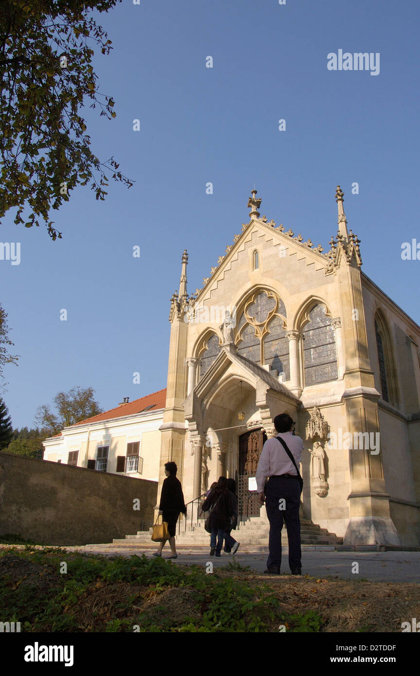 memorial church in Mayerling Stock Photo