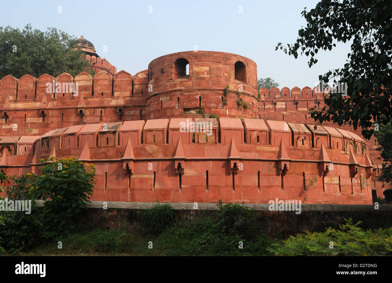red fort,agra,india. this is also called agra fort Stock Photo Alamy