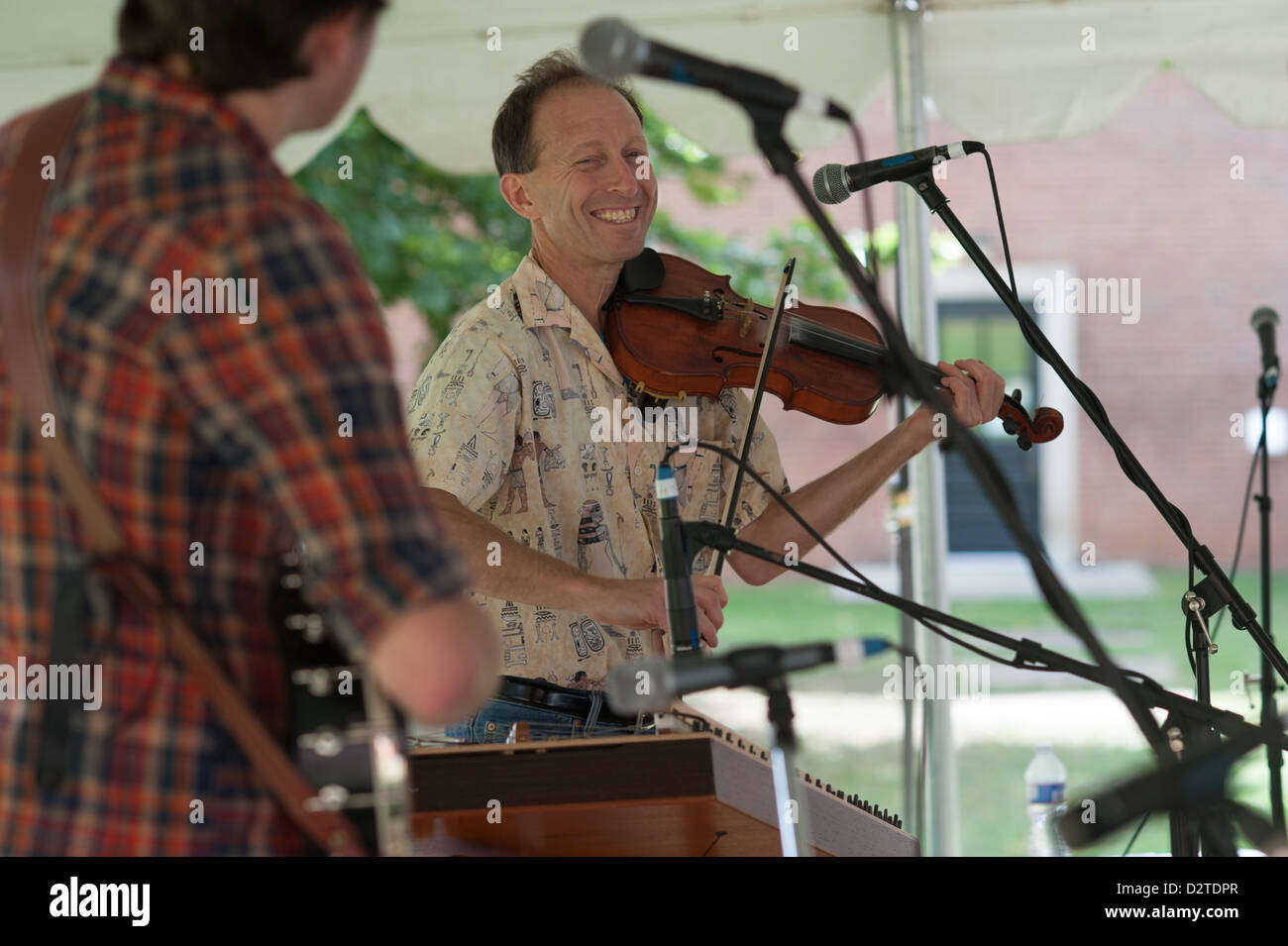 Appalachian Festival at Frostburg State, Musicians Stock Photo Alamy
