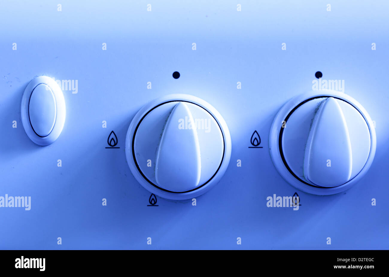 Control knobs of gas stove close up Stock Photo Alamy