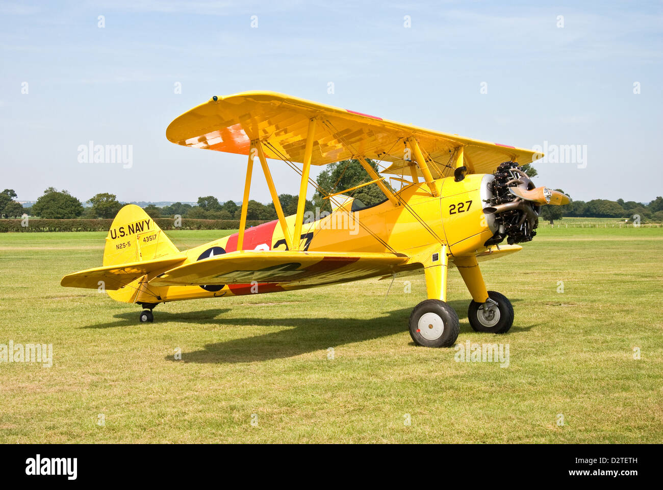Boeing stearman b75 hi-res stock photography and images - Alamy