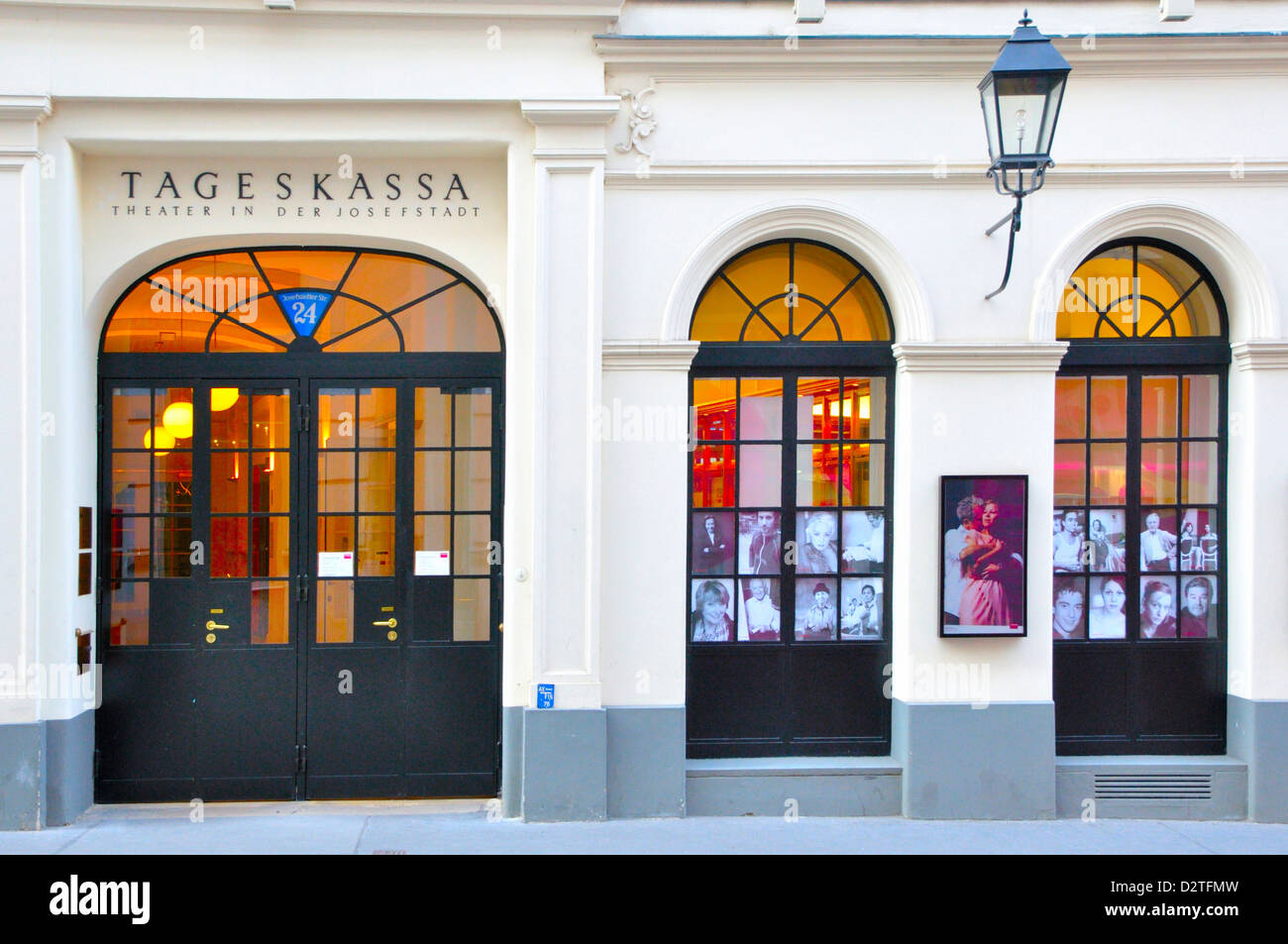 Theater in der Josefstadt Stock Photo Alamy