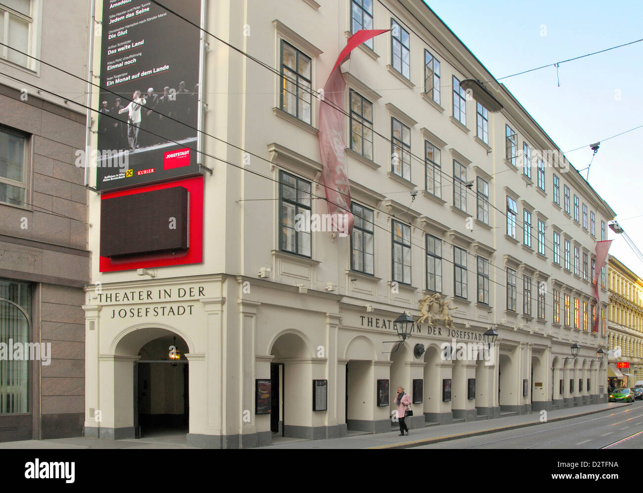 Theater in der Josefstadt Stock Photo - Alamy