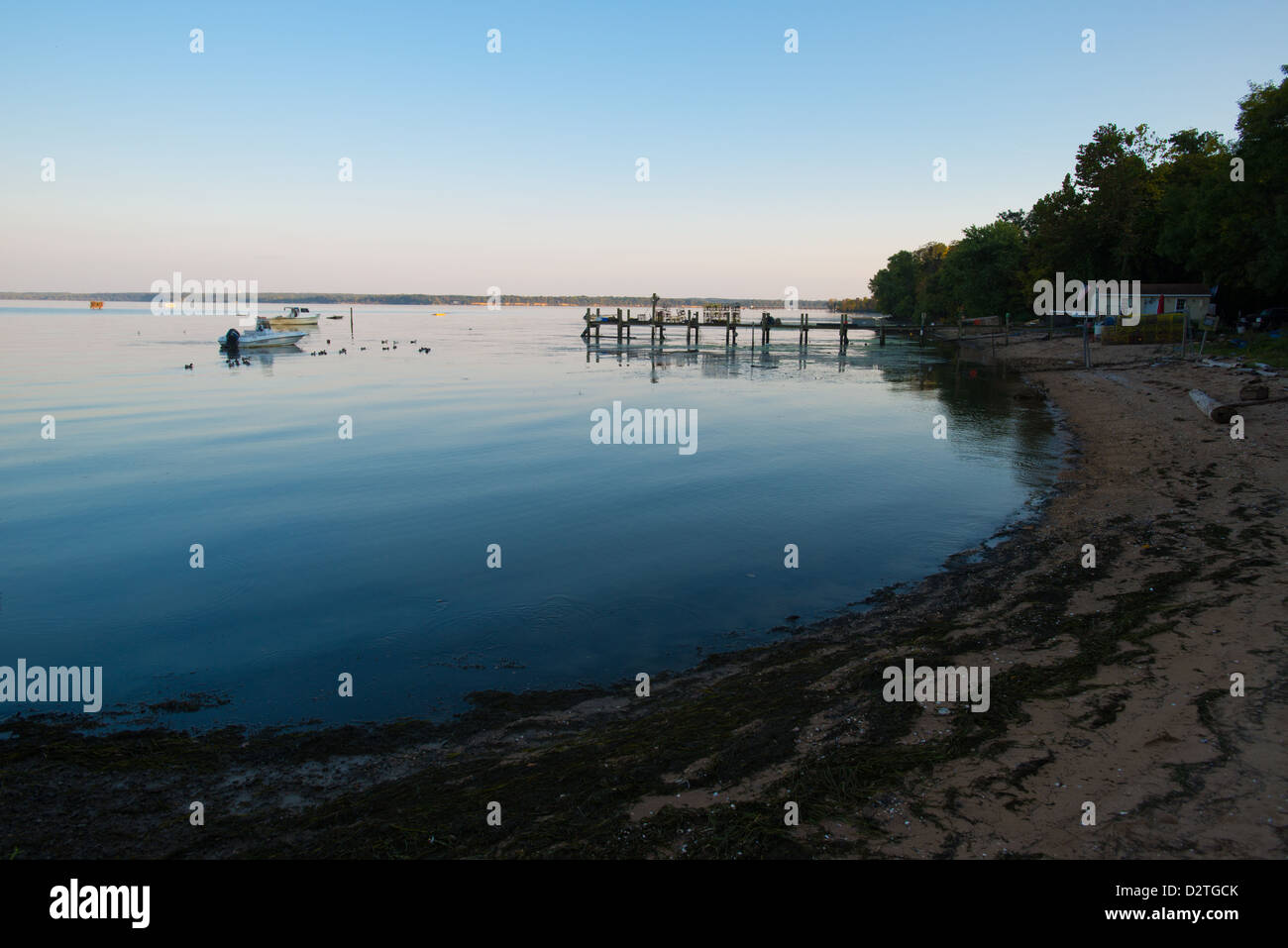 Coastline on the eastern shore of Virginia Stock Photo - Alamy