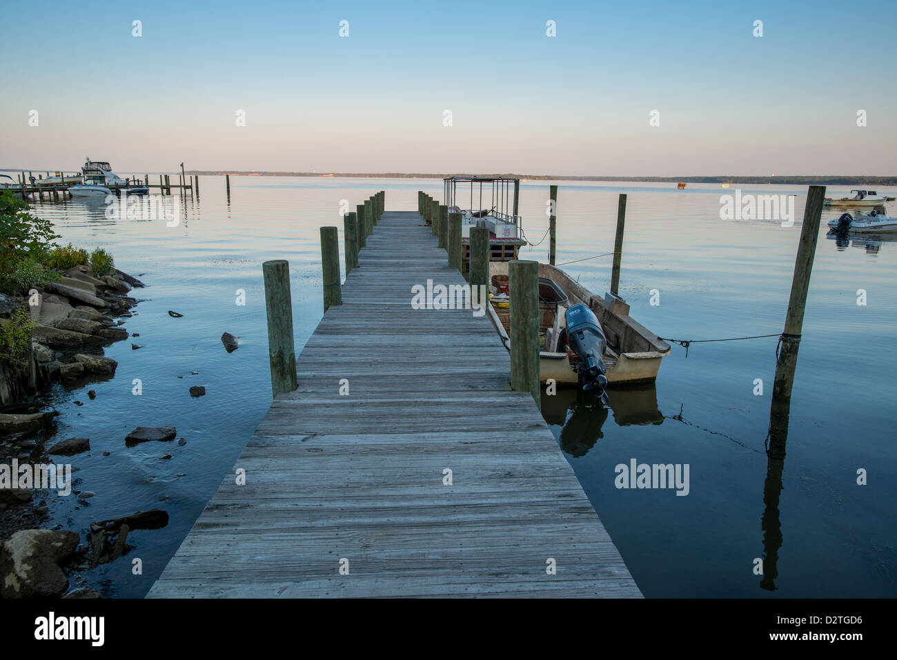 Coastline on the eastern shore of Virginia Stock Photo - Alamy