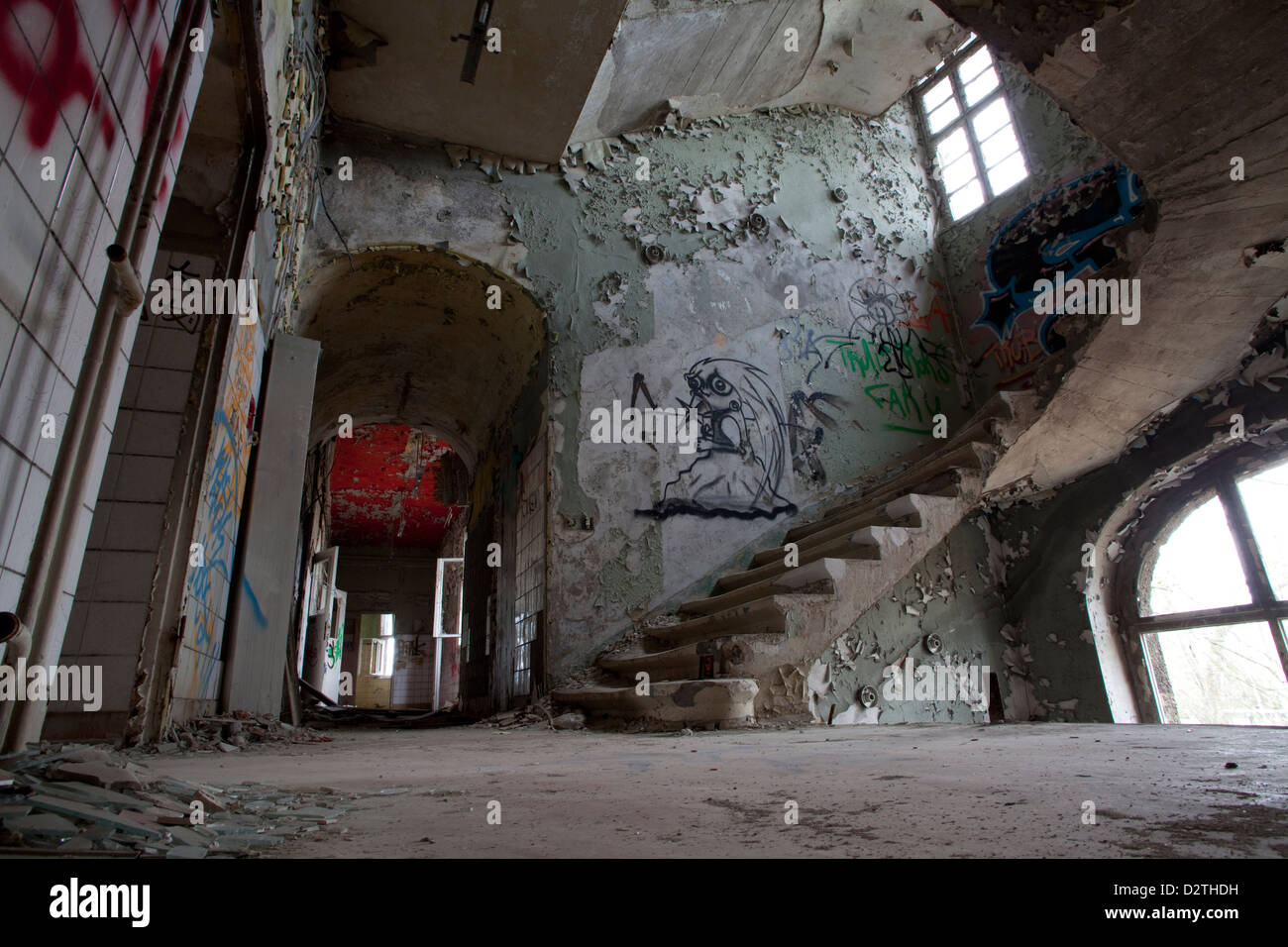 An abandoned building in Berlin, Germany Stock Photo Alamy