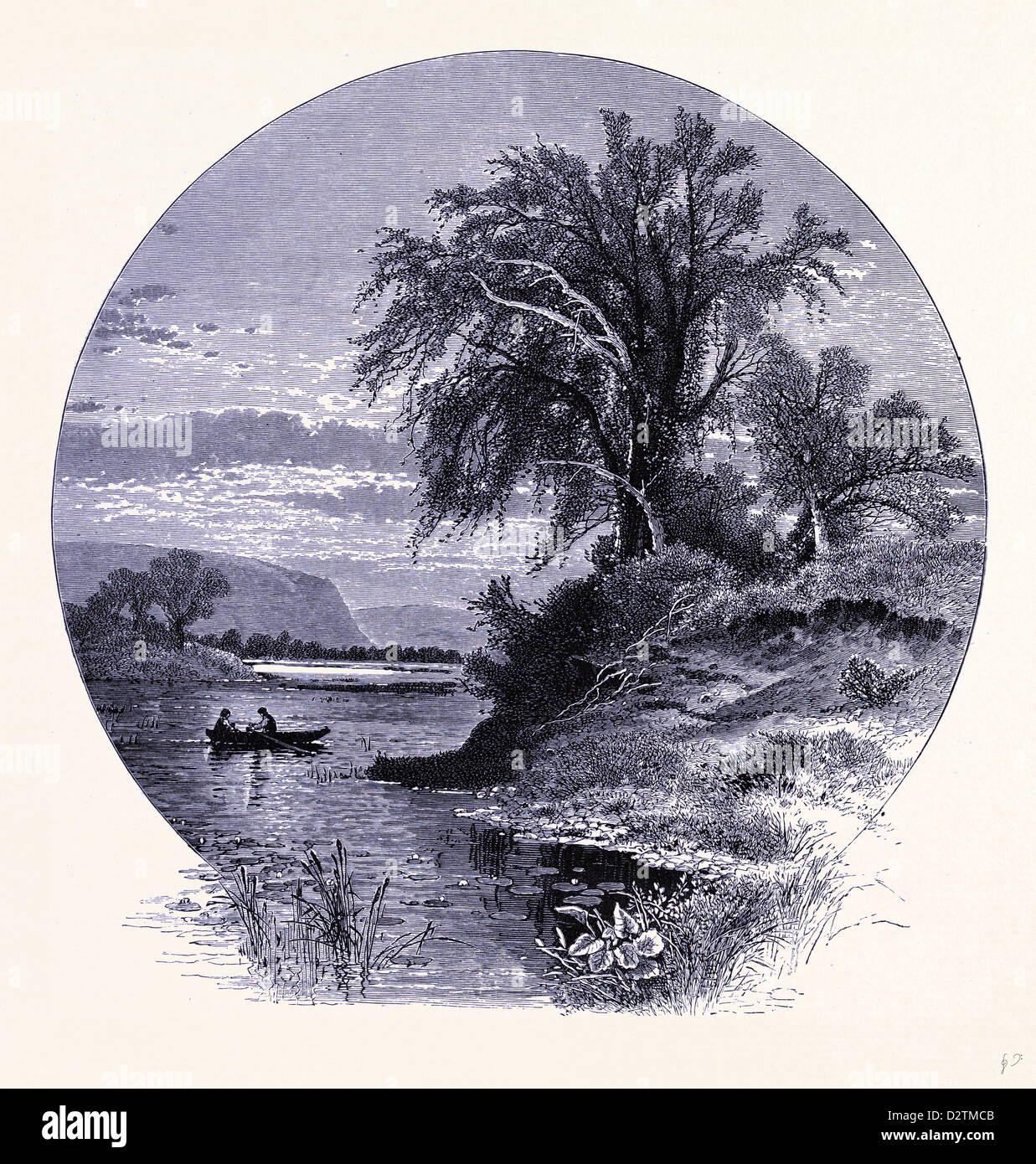 Mohawk Valley and Mohawk River United States of America Stock Photo Alamy