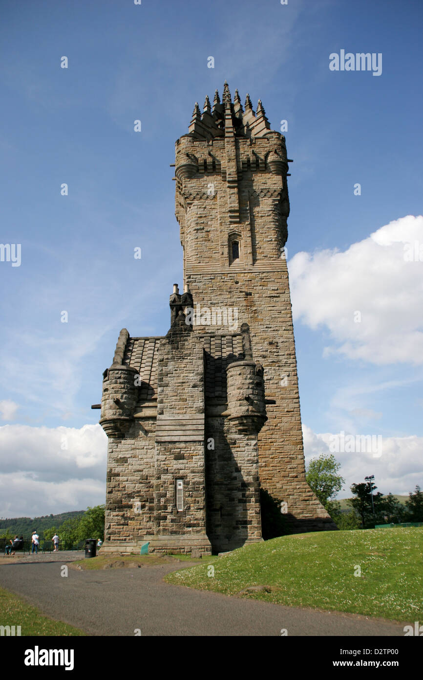 Wallace Memorial Stirling Scotland Stock Photo