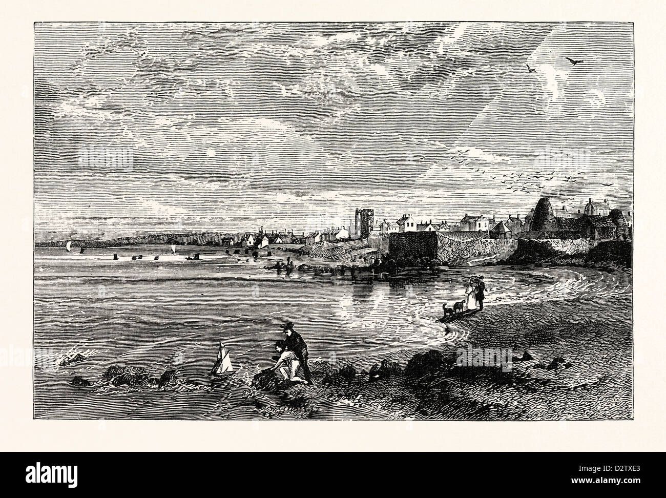 EDINBURGH: PORTOBELLO 1838 Stock Photo