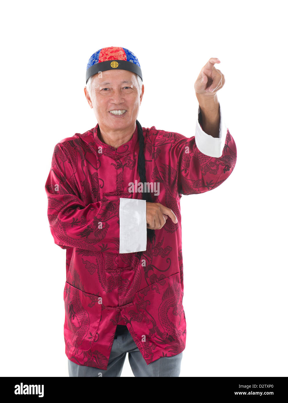 senior chinese new year kung fu Stock Photo Alamy