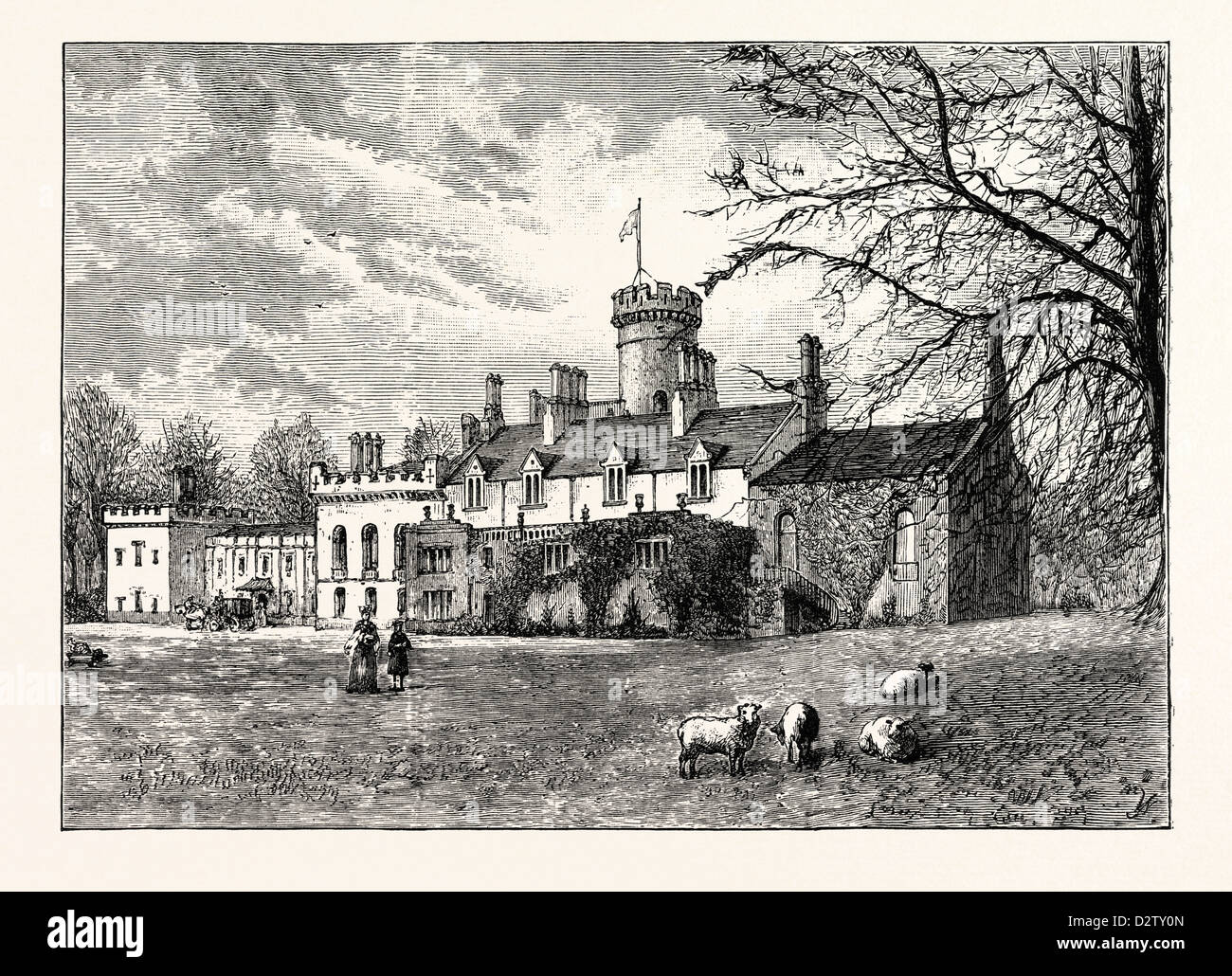 EDINBURGH DREGHORN CASTLE Stock Photo Alamy