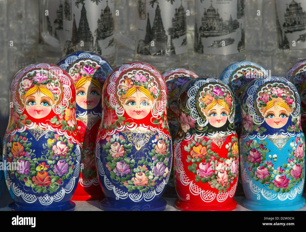 Russian doll matrioshka Stock Photo Alamy
