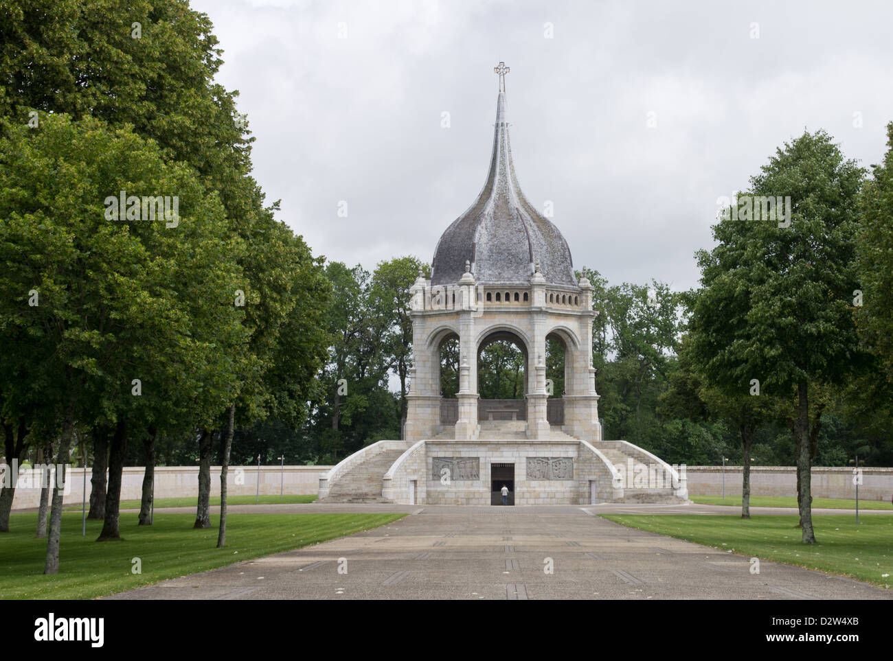 Monument aux morts (war memorial) Sainte Anne d' Auray Stock Photo