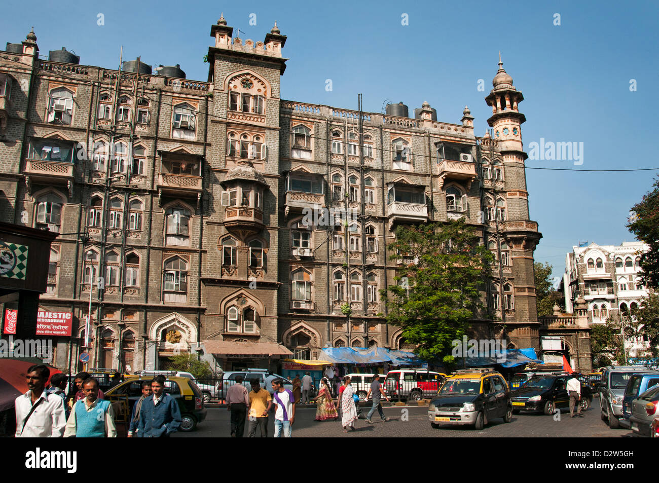 Mumbai Colaba Causeway ( Bombay ) India Stock Photo