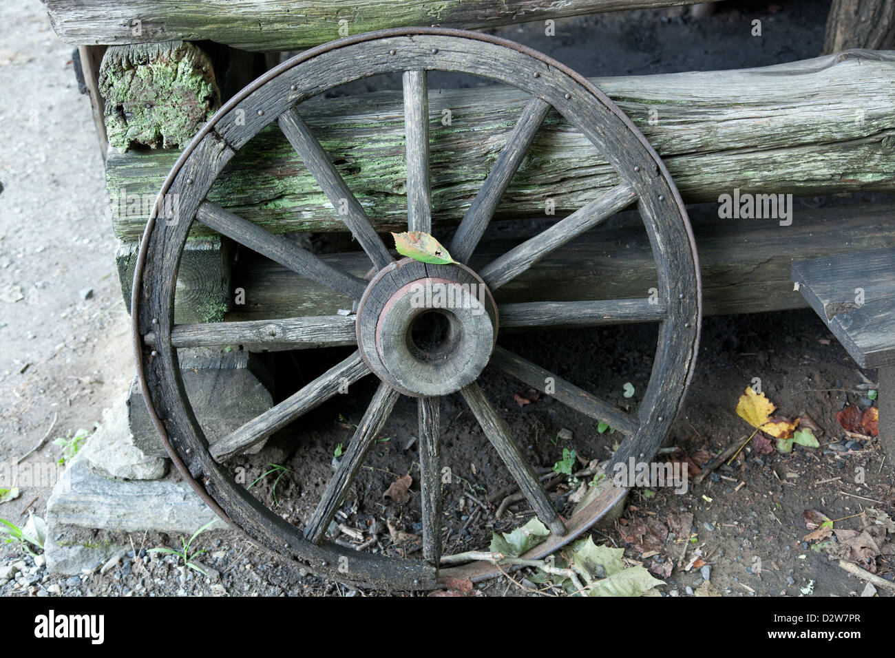 Leaning wagon wheel hires stock photography and images Alamy