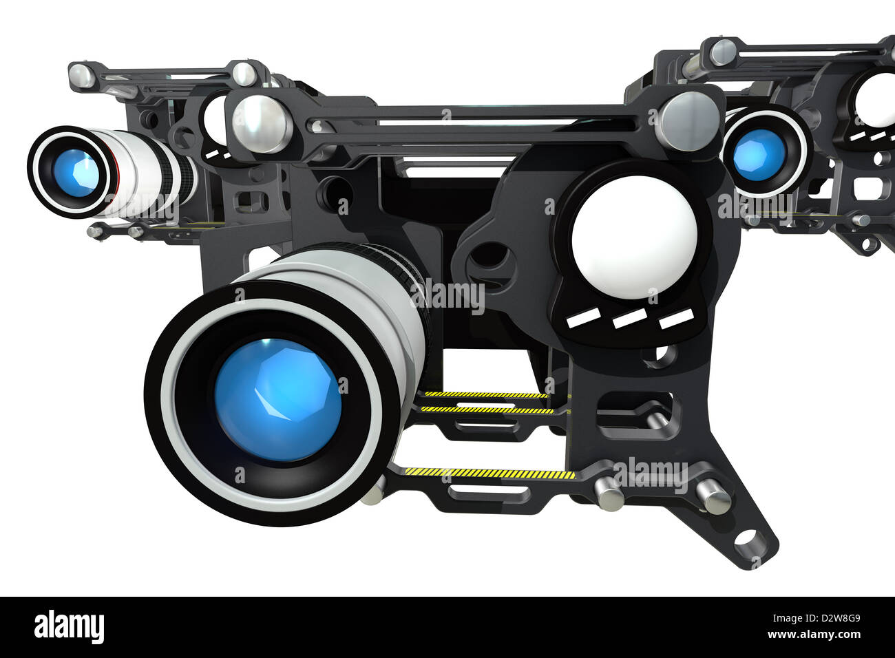 The concept of a modern, unusual optical device Stock Photo - Alamy