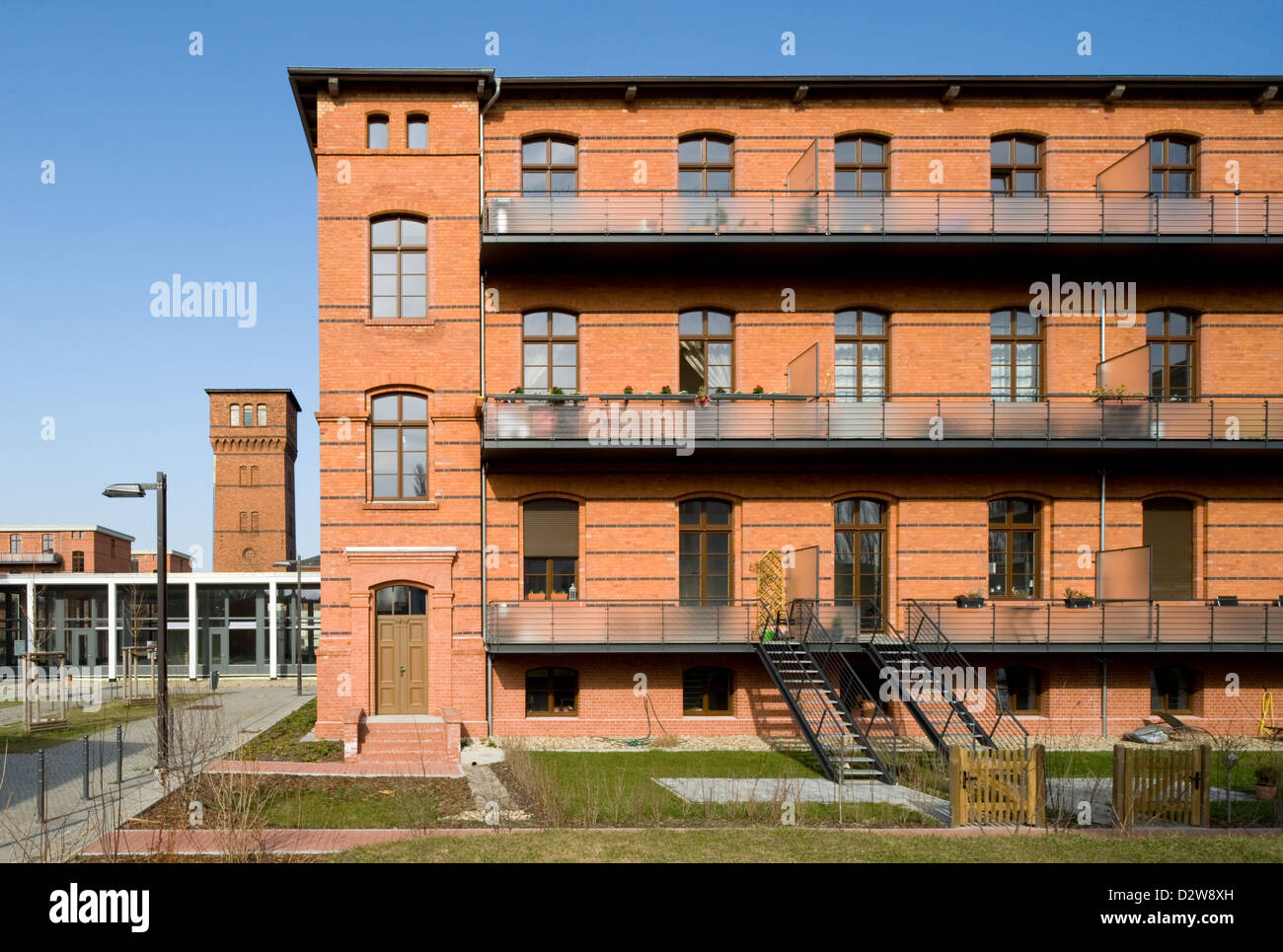 Berlin, Germany, flats in the former prison Rummelsburg Stock Photo Alamy