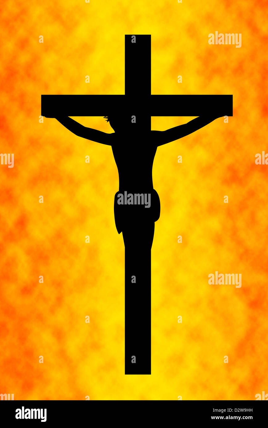 Jesus on the cross Stock Photo Alamy