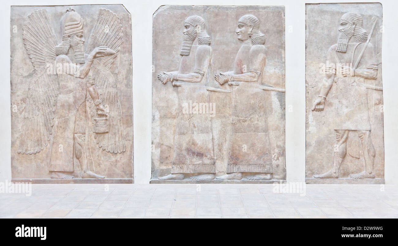 Babylonian Archaeological Monument Stock Photo Alamy