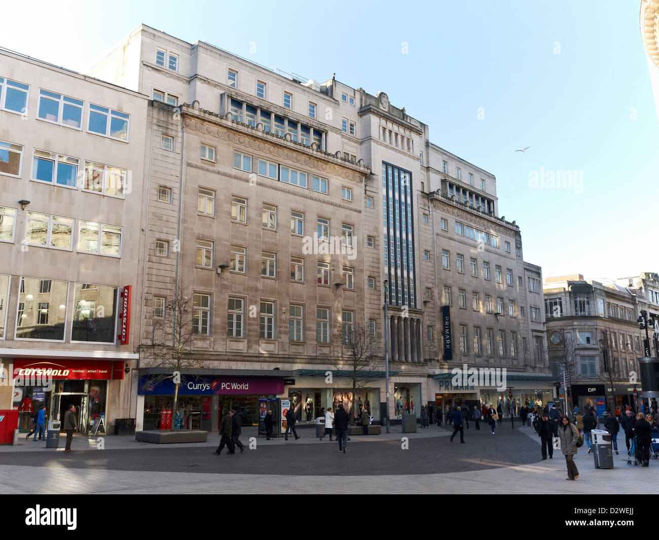 Former Littlewoods flagship store, now Primark in Church Street, Liverpool UK Stock Photo
