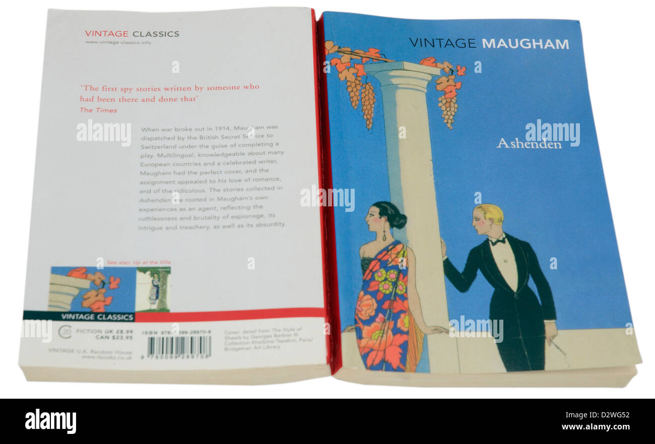 Ashenden by W Somerset Maugham Stock Photo