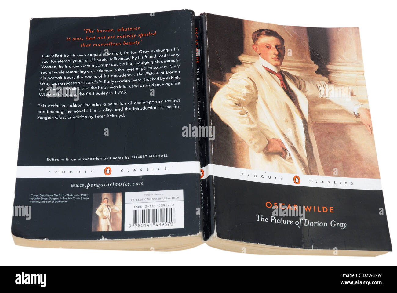 The Picture of Dorian Grey by Oscar Wilde Stock Photo