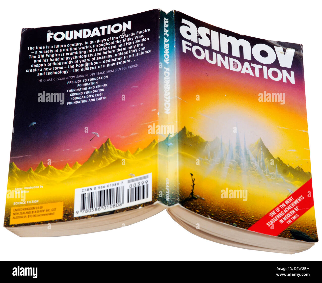 Foundation by Isaac Asimov Stock Photo