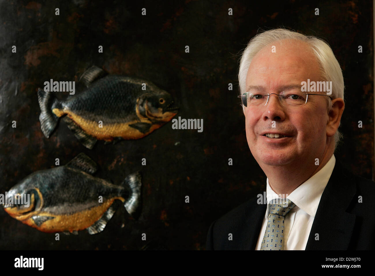 Jim Wallace, now Baron Wallace of Tankerness, former Deputy First Minister of Scotland and a Liberal Democrat MSP Stock Photo