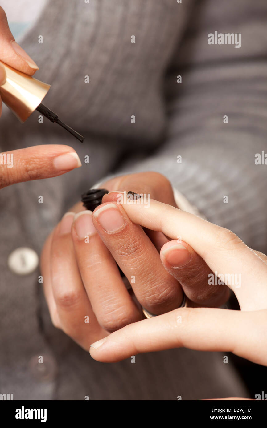 nail polish Stock Photo