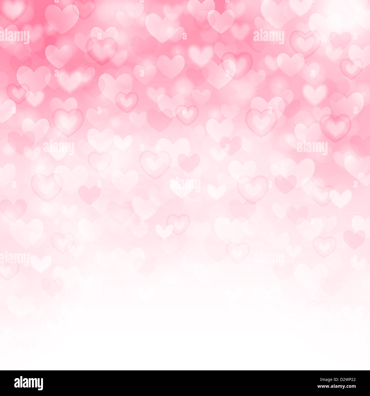 Pink love hearts white background hi-res stock photography and images -  Alamy