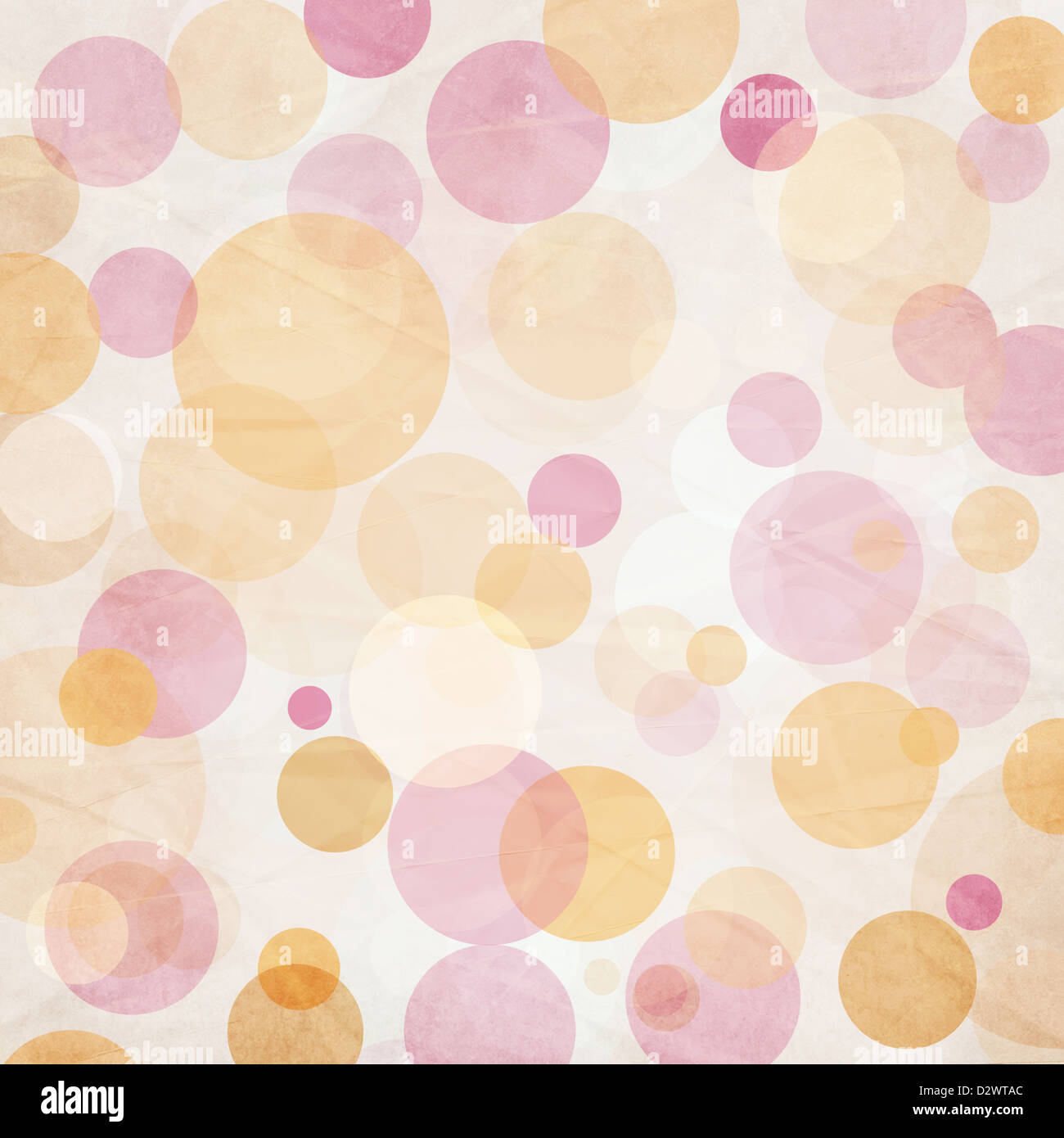 Light Colored Pink - Orange Abstract Circles Background Stock Photo - Alamy