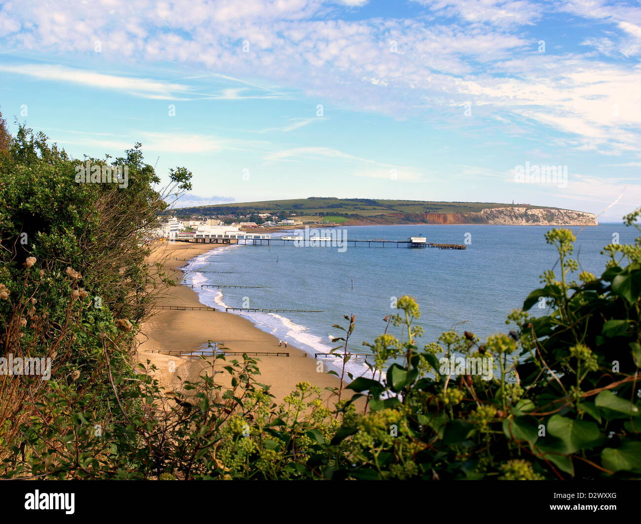 Sandown Bay, Isle of Wight Stock Photo Alamy