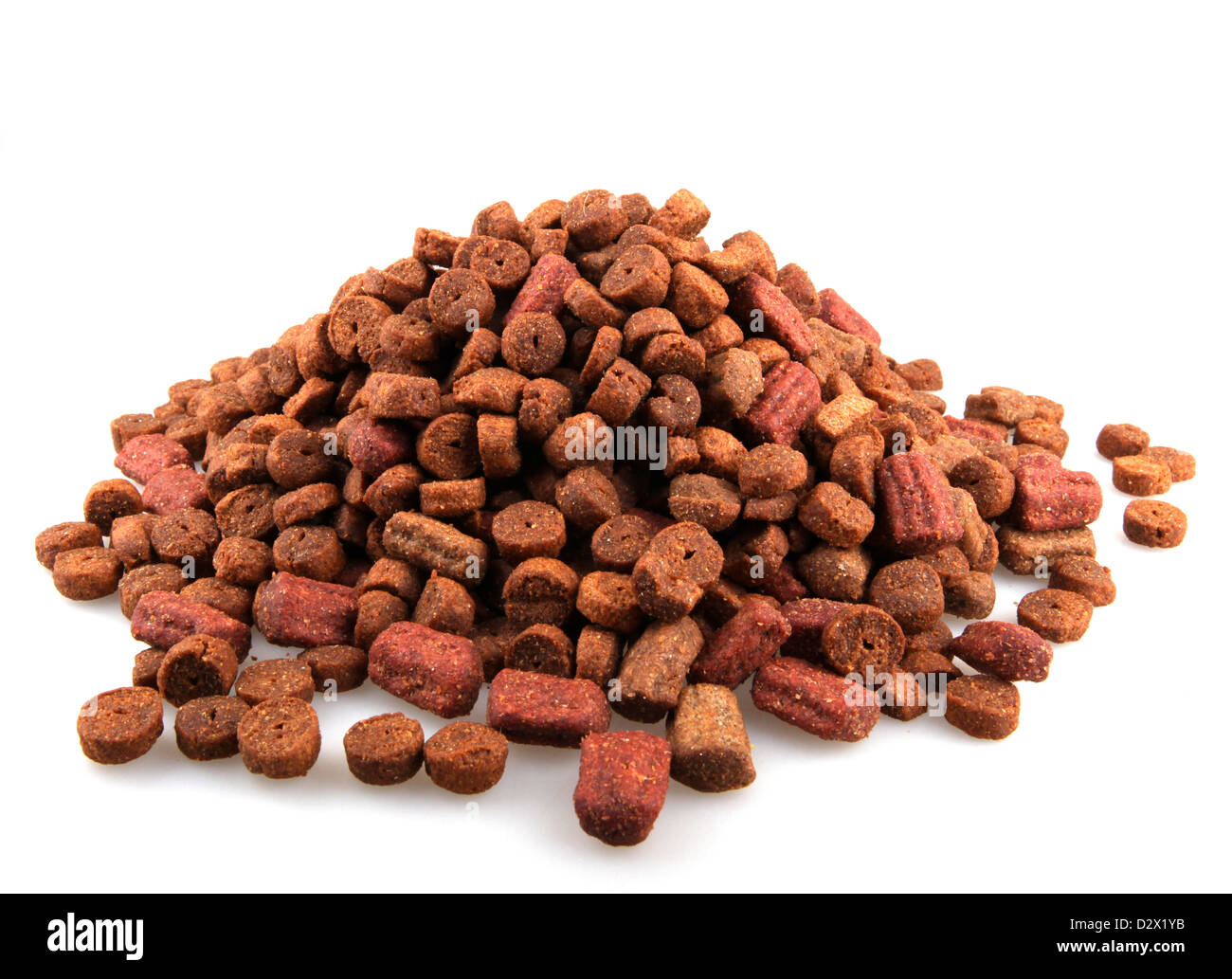 dry dog food Stock Photo