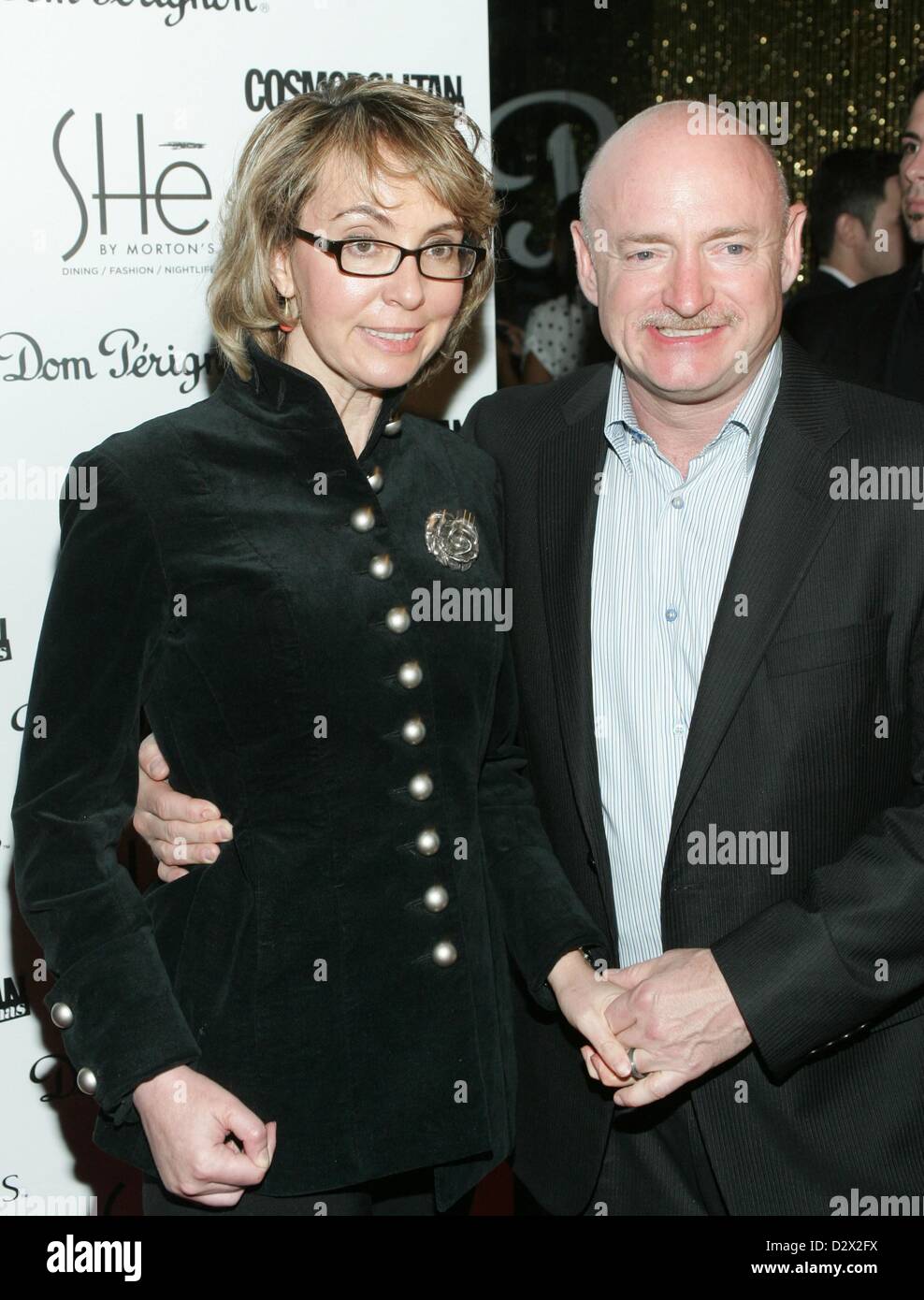 Mark Kelly, Gabrielle Giffords at arrivals for Grand Opening of SHe by