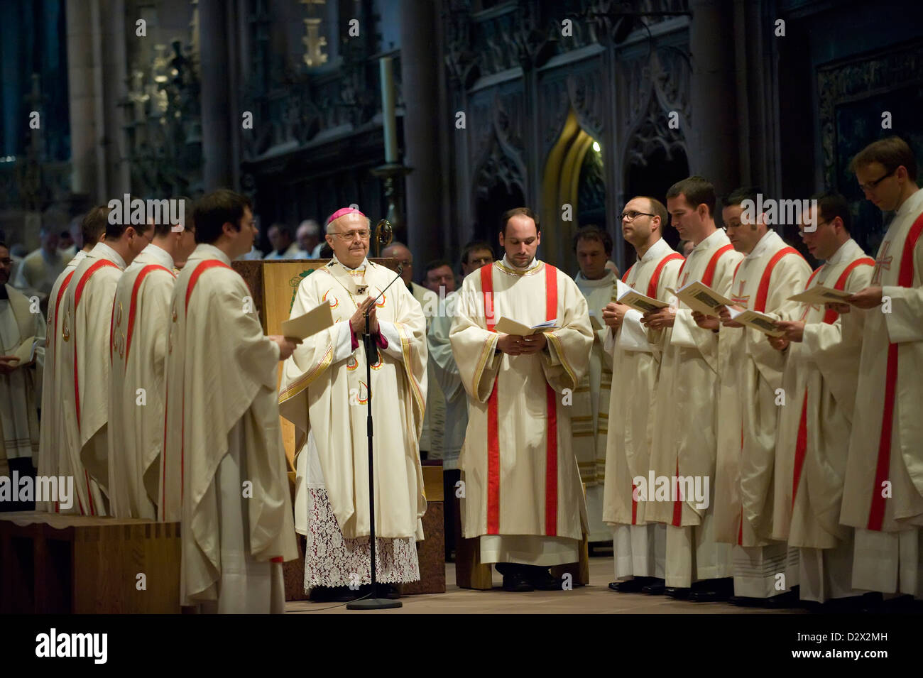 Ordination catholic priest hi-res stock photography and images - Alamy