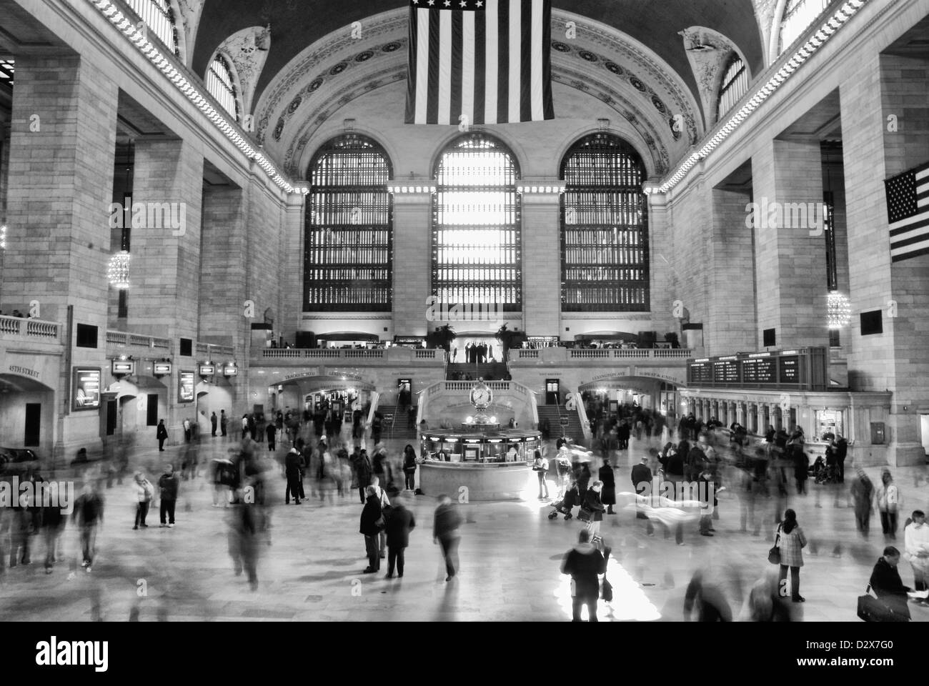 Main concourse, Grand Central Terminal New York City Stock Photo