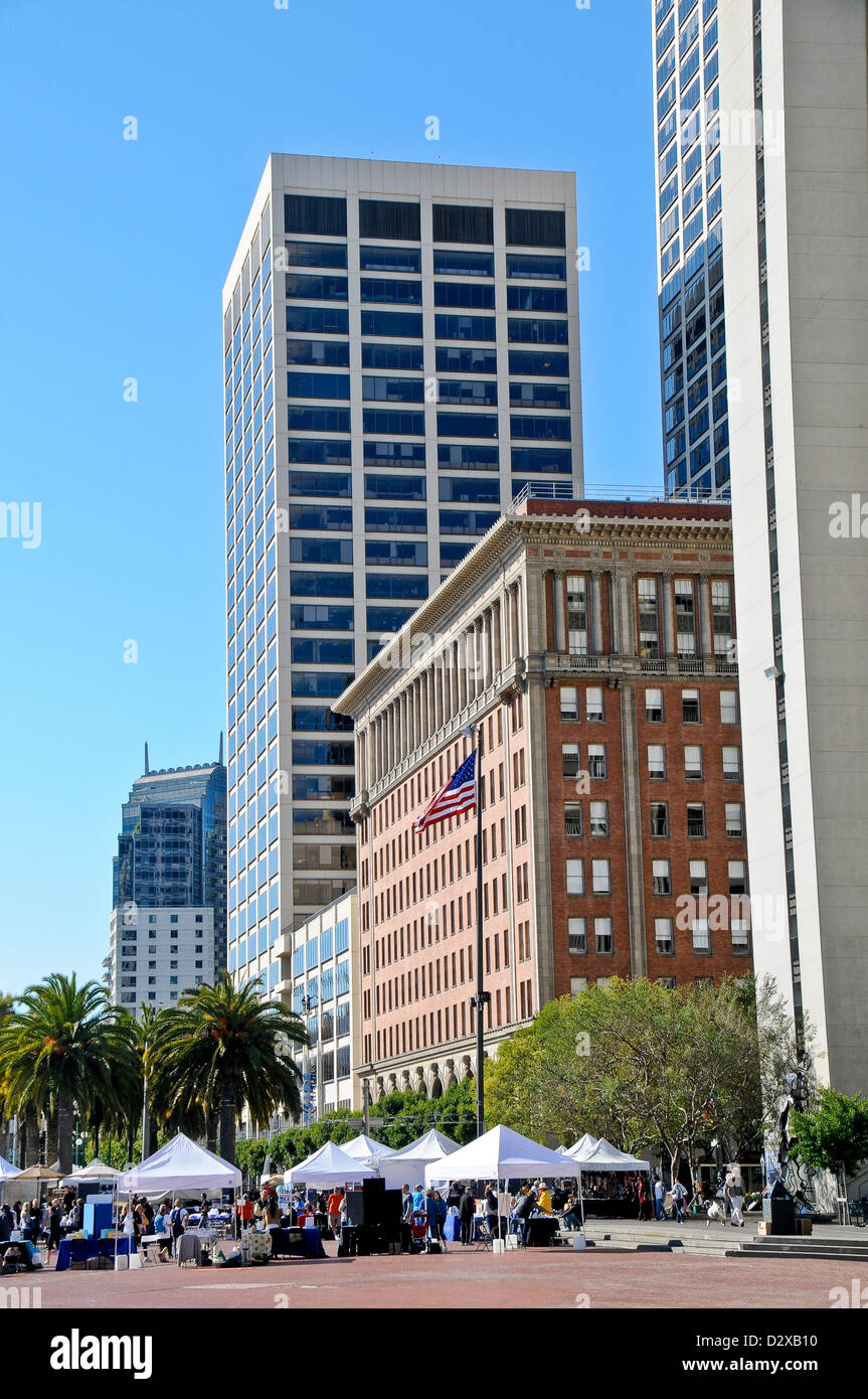 Outdoor Market San Francisco Stock Photo Alamy