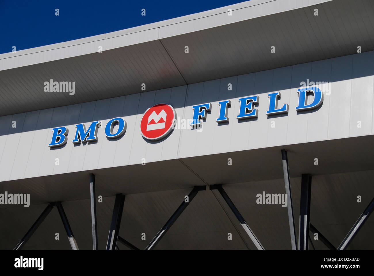 BMO field located on the grounds of Exhibition place in Toronto Ontario Canada Stock Photo