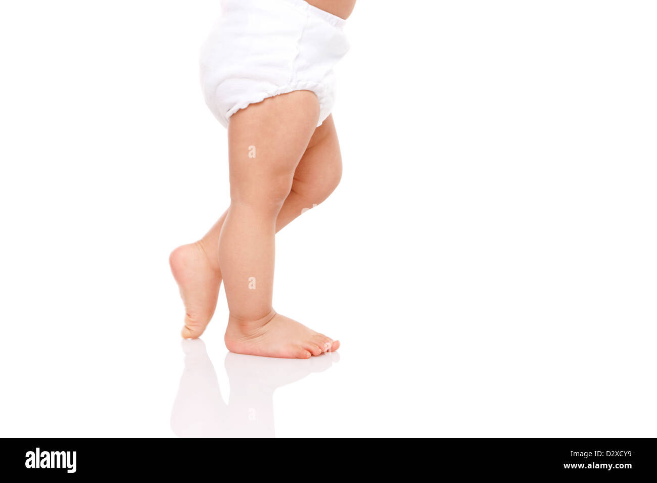 Toddler Walking Diaper Stock Photos & Toddler Walking Diaper Stock