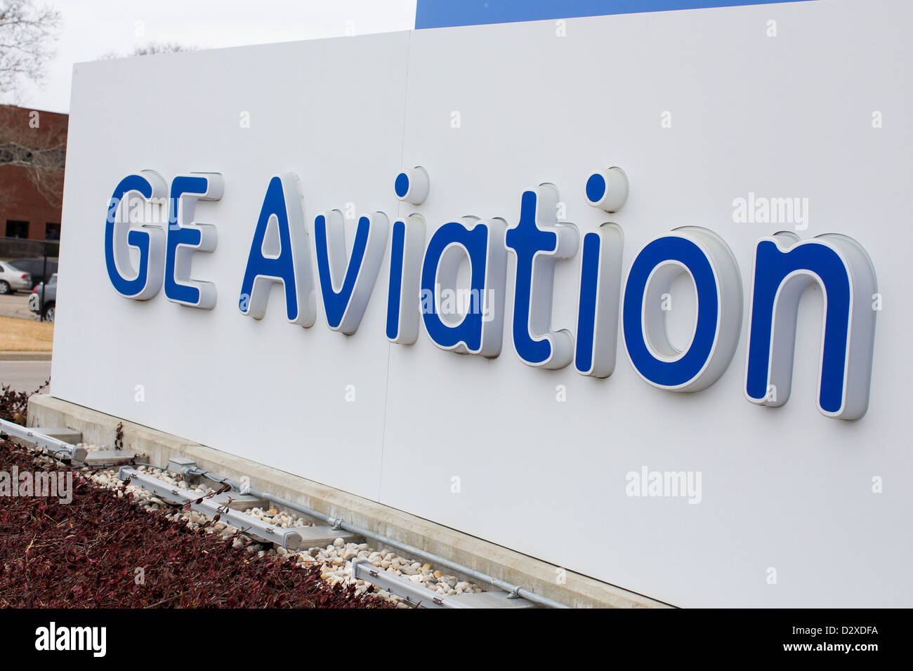 The headquarters of jet engine maker GE Aviation.  Stock Photo
