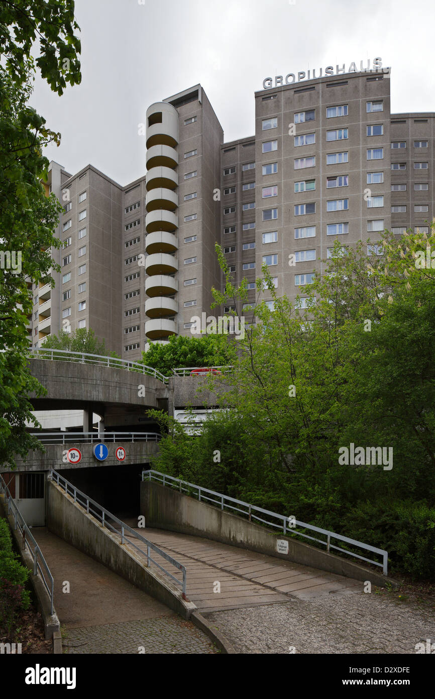 Berlin, Germany, the Gropius House in Gropiusstadt Stock Photo