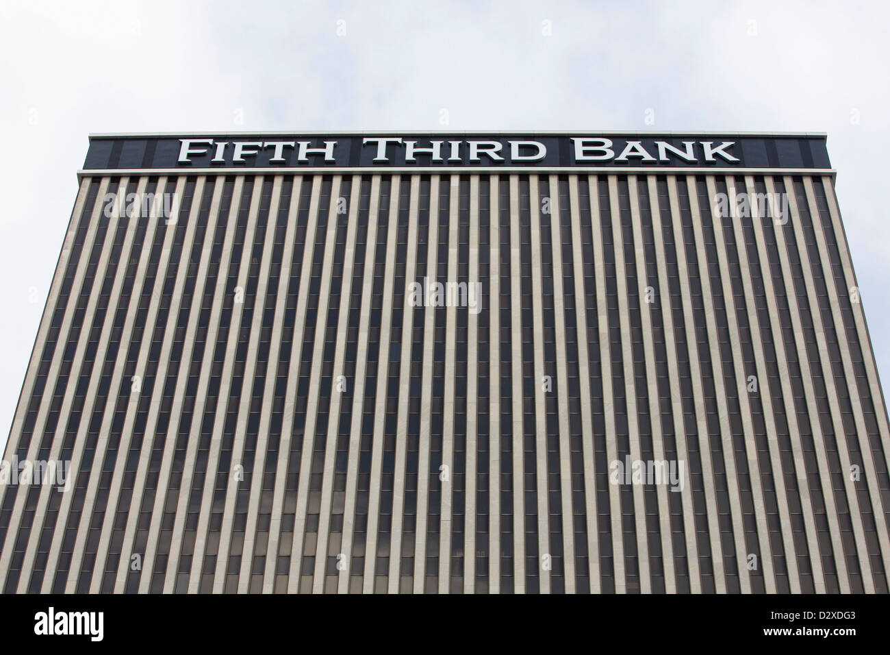 The headquarters of Fifth Third Bank.  Stock Photo