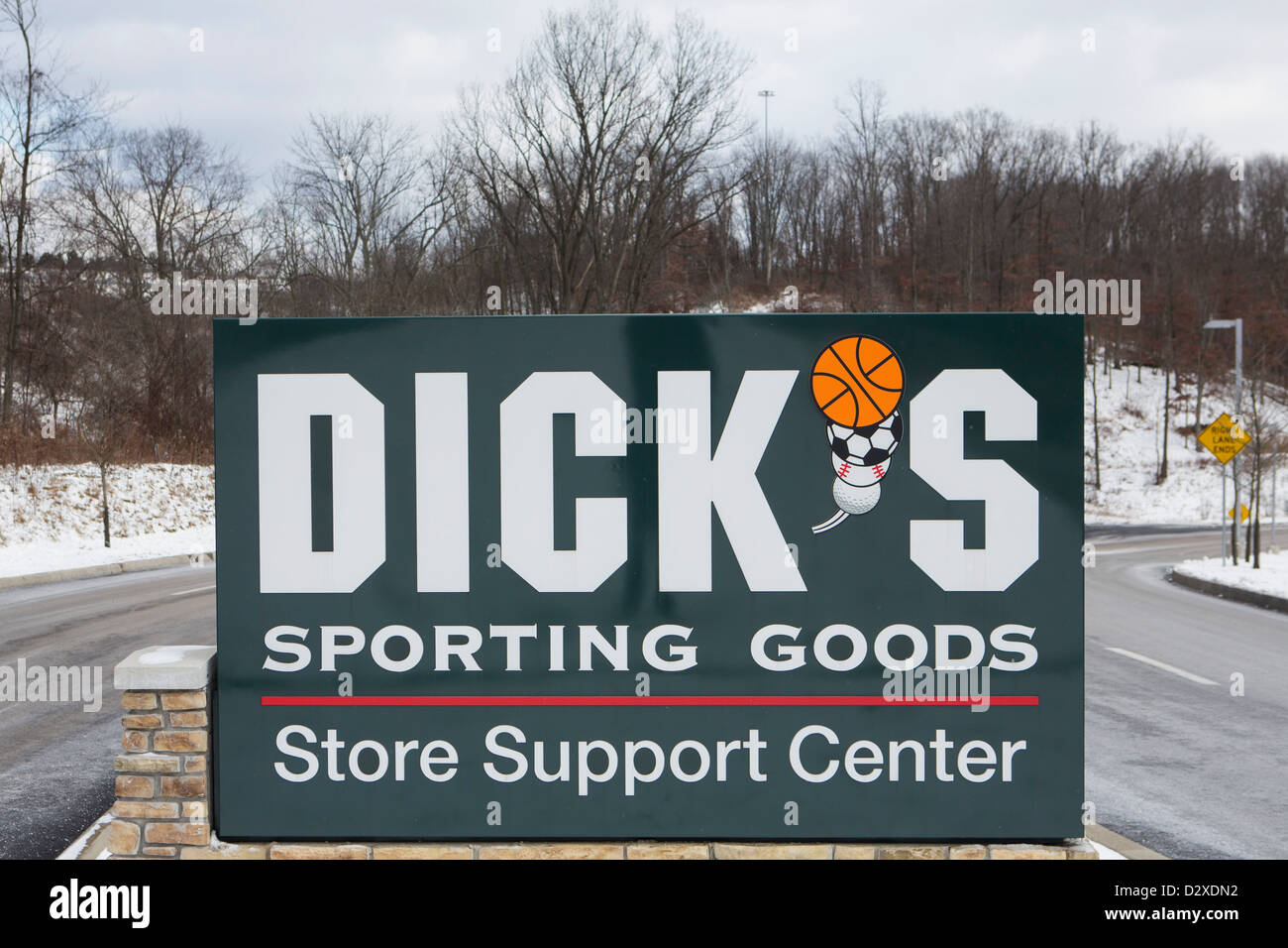 The headquarters of sporting goods retailer Dick's Sporting Goods.  Stock Photo